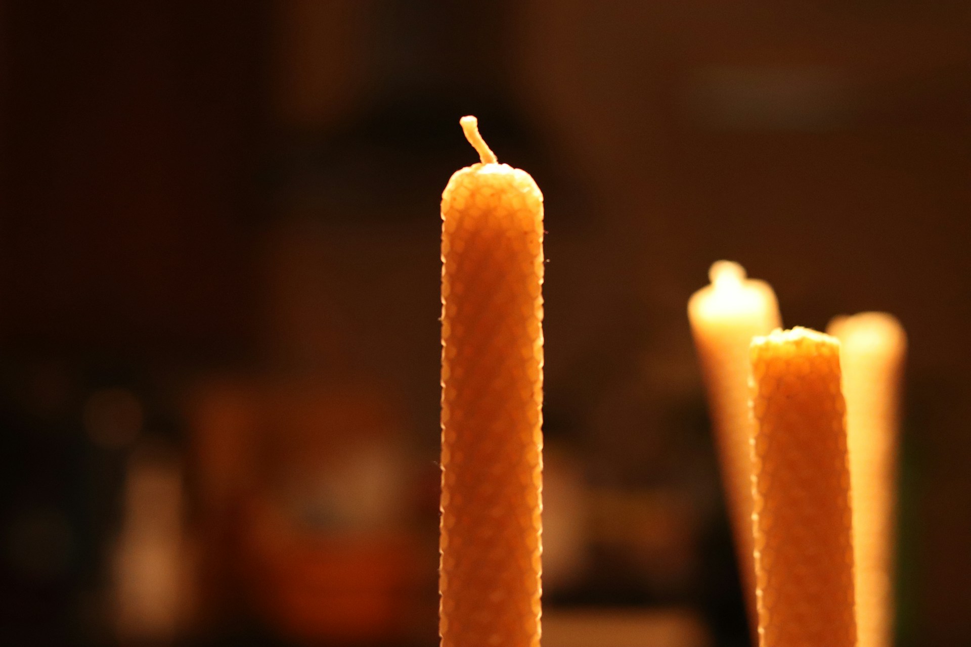 Bienenwachskerzen